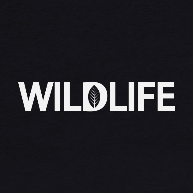 Wildlife artistic typographic logo design by D1FF3R3NT